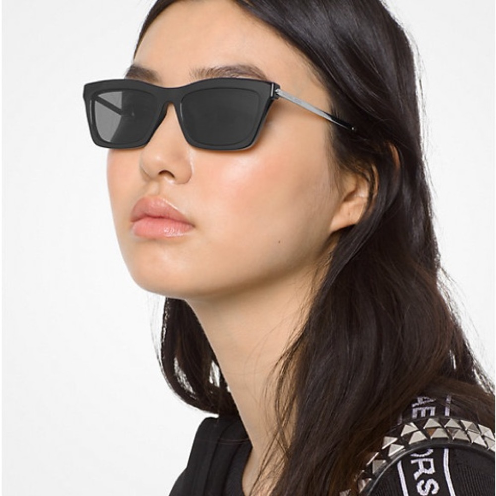 Michael Kors White Frame Stowe Sunglasses